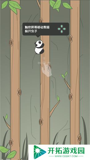 熊猫爬树