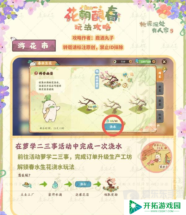 桃源深处有人家游花市贴纸怎么收集 游花市贴纸收集方法分享