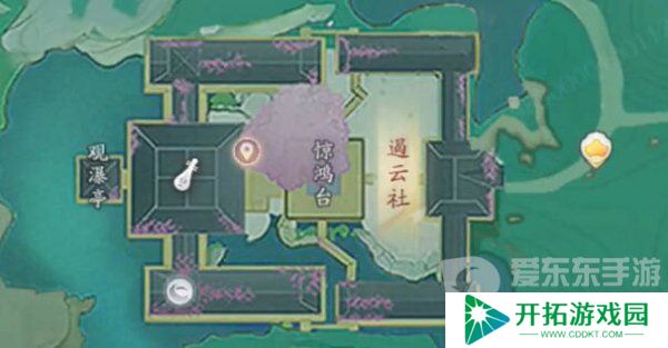 射雕吟咏台位置一览 射雕吟咏台位置在哪 