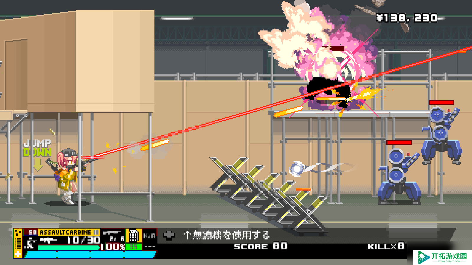 像素风动作射击游戏《Nitro Express》Steam页面上线 明年发售