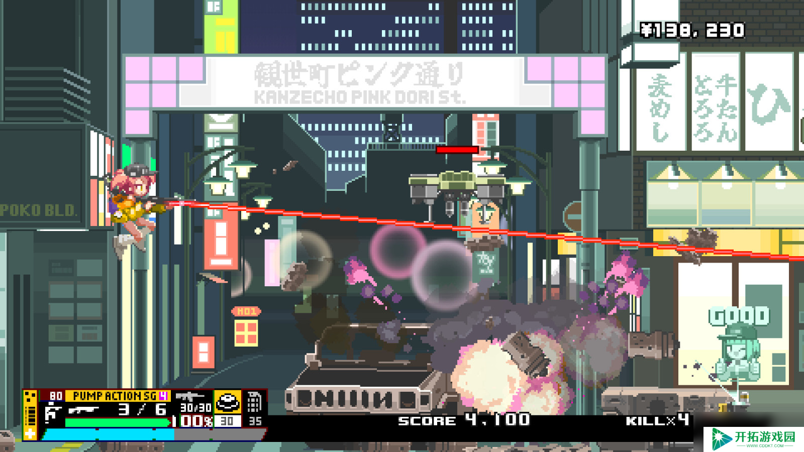 像素风动作射击游戏《Nitro Express》Steam页面上线 明年发售