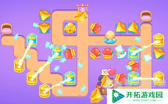 保卫萝卜4阿波与魔法宝藏第2关怎么过 阿波与魔法宝藏第2关过关攻略