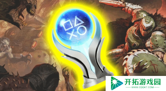 《毁灭战士：黑暗时代》PS5奖杯公开 外媒称白金之路似乎并不难
