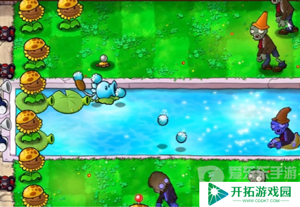 植物大战僵尸杂交版冒险模式第十四关怎么过 冒险模式第十四关通关布局