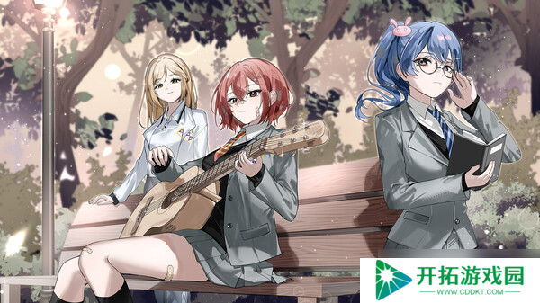 音乐叙事视觉小说游戏《终曲。 Demo》7月14日正式登陆Steam平台