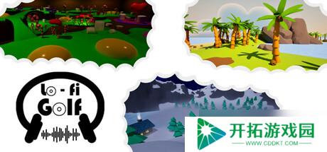 《Lo-Fi Golf》7月17日Steam平台同步解锁