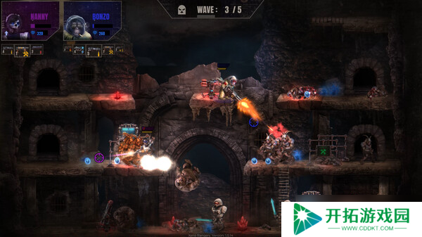 合作平台防御游戏《Xeno Rangers》于7月16日在Steam平台正式发布
