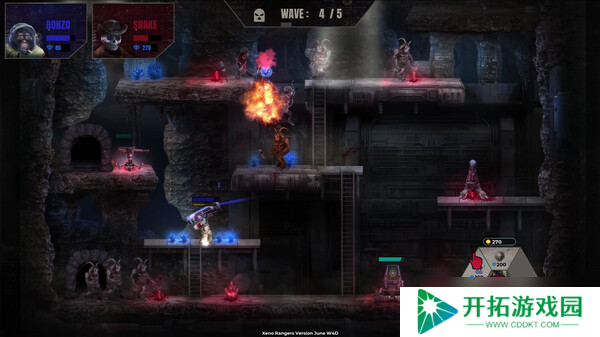 合作平台防御游戏《Xeno Rangers》于7月16日在Steam平台正式发布