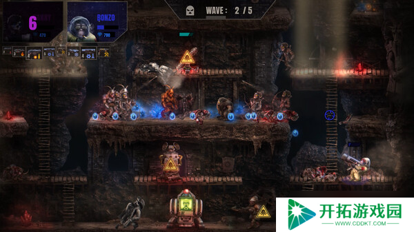 合作平台防御游戏《Xeno Rangers》于7月16日在Steam平台正式发布