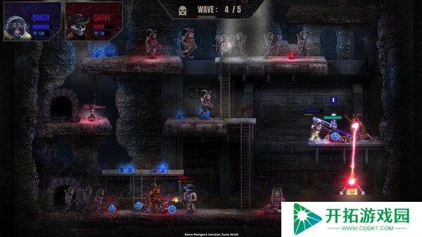 合作平台防御游戏《Xeno Rangers》于7月16日在Steam平台正式发布