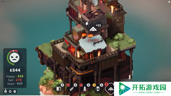 策略建造游戏《叠叠高城》在Steam正式上线