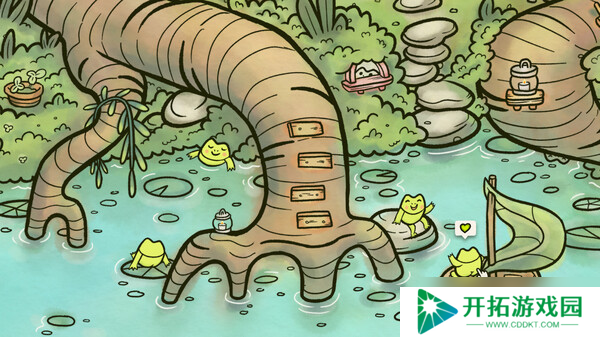 寻物游戏游戏《Find My Frogs》7月24日在Steam正式发布