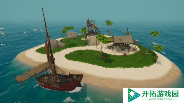 《骨头船长: 海盗之旅》7月29日发售 成为船长冒险登陆Steam