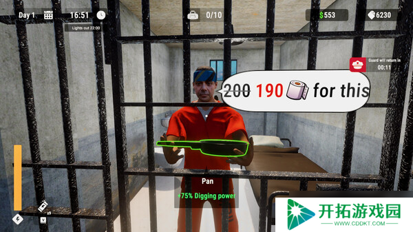 《Prison Escape Simulator: Dig Out》7月25日发售 逃离**模拟登陆Steam