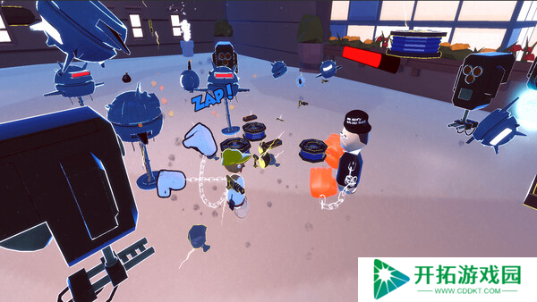 混乱的物理格斗游戏《Mighty Arms》8月2日在Steam正式发布