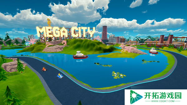 VR卡丁车竞速新作《MEGARACER QUANTUMRUSH》8月1日在Steam开启