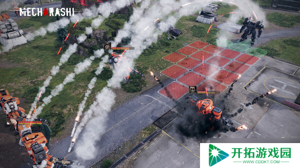 机甲回合制战略游戏《Mecharashi》在Steam正式上线