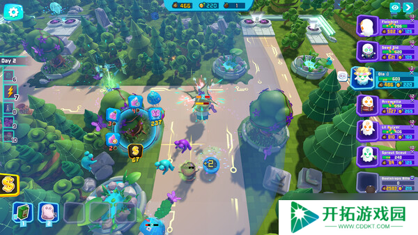 多人Roguelite塔防乱斗游戏《Gotchi Guardians - Tower Defense》7月31日在Steam正式发布