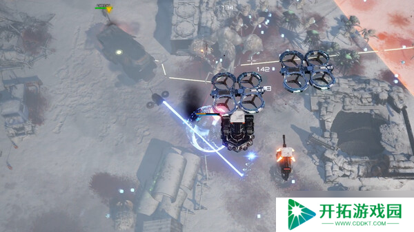 肉鸽俯视角射击游戏《末日核心: 机甲幸存者》8月8日在Steam正式发布