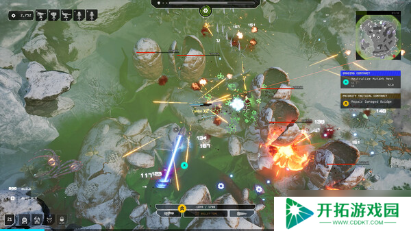 肉鸽俯视角射击游戏《末日核心: 机甲幸存者》8月8日在Steam正式发布